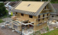 errichten eines Holzhaus 3